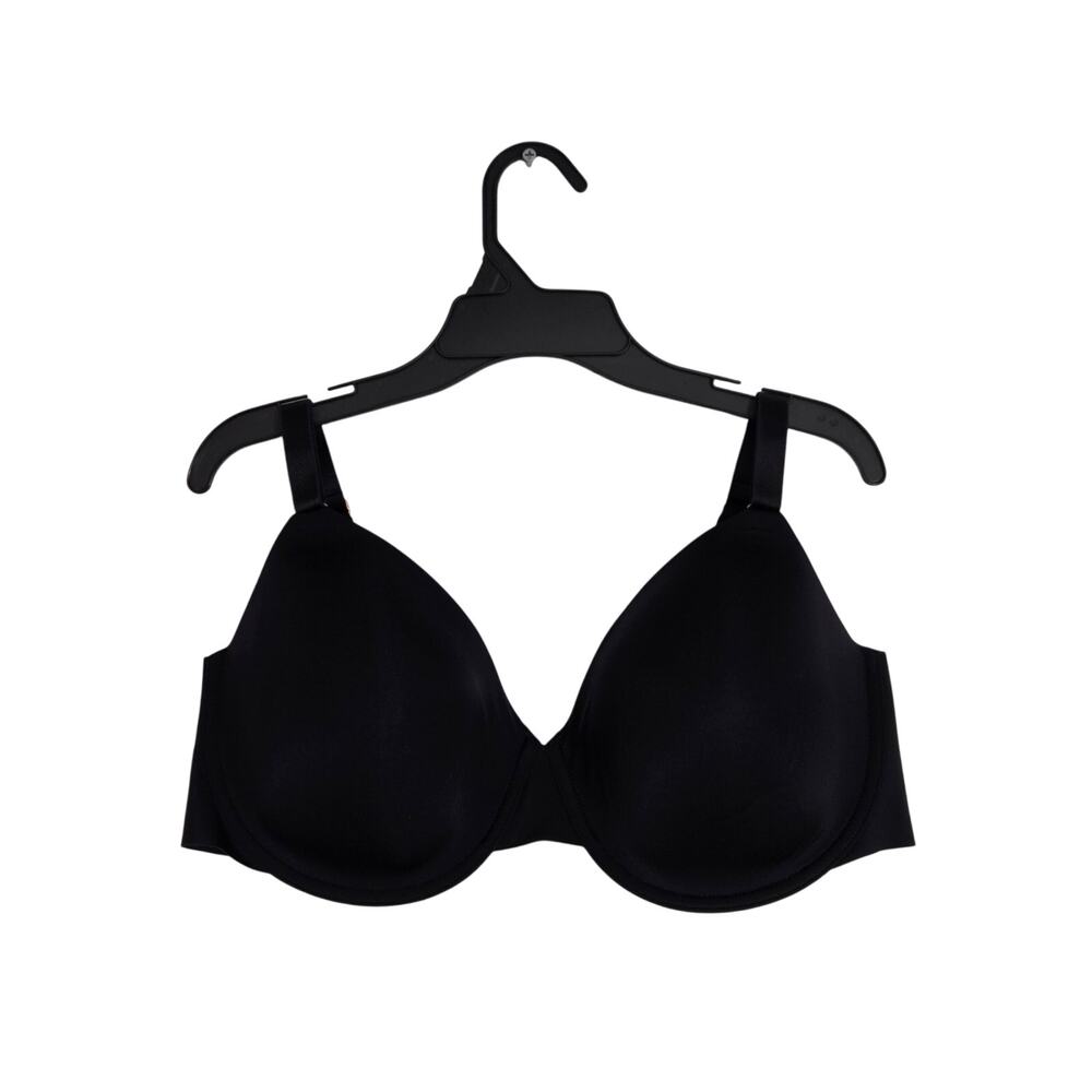 SOMA Vanishing 360‎ Perfect Coverage Bra Women's Size 40D Black Underwire
